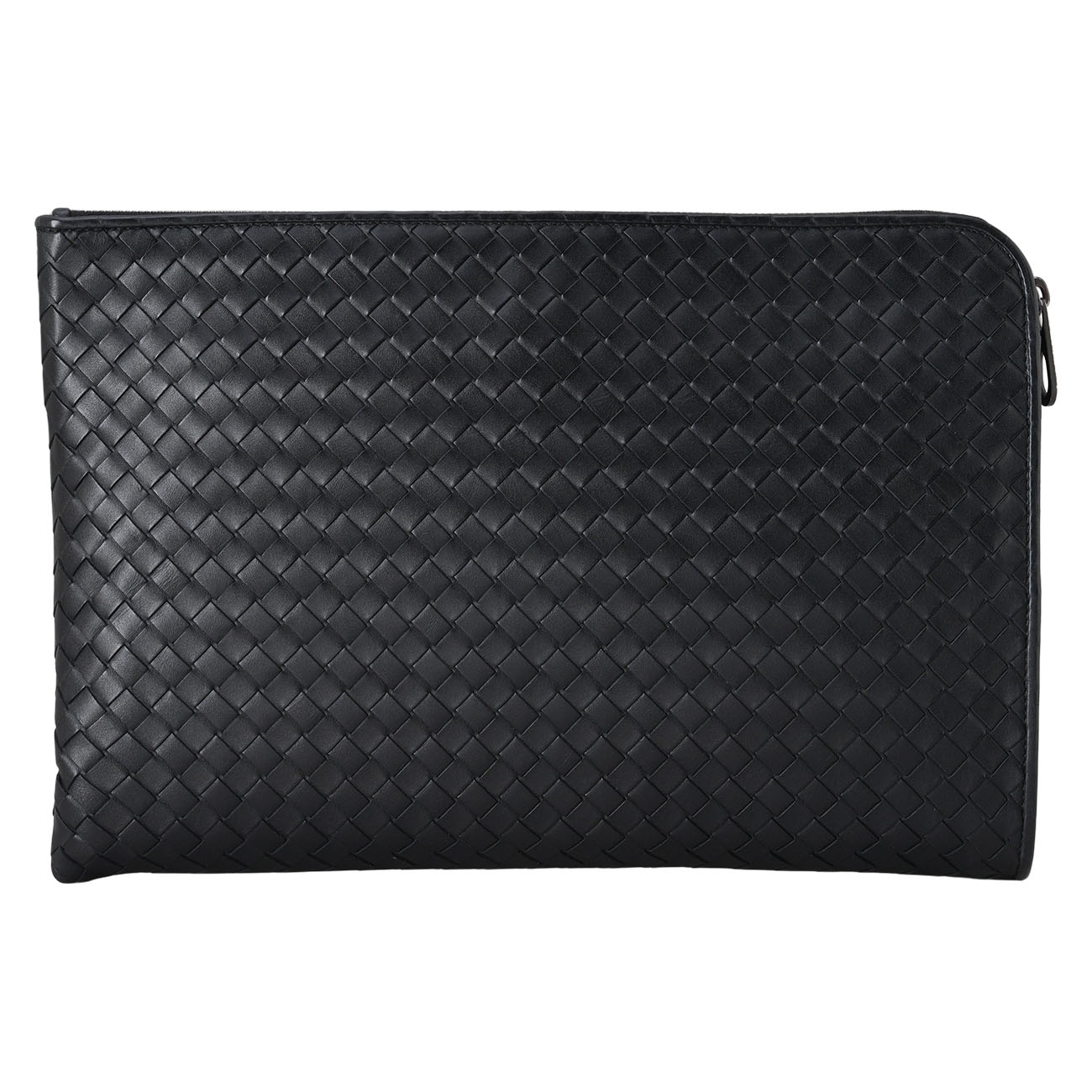 BOTTEGA VENETA(USED)보테가베네타 인트레치아토 클러치 블랙
